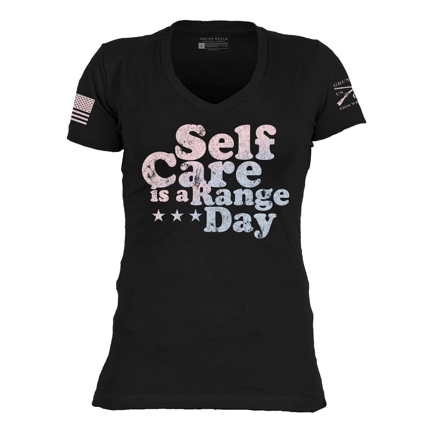 Women's 2A Shirts - Self Care Is A Range Day V-Neck 