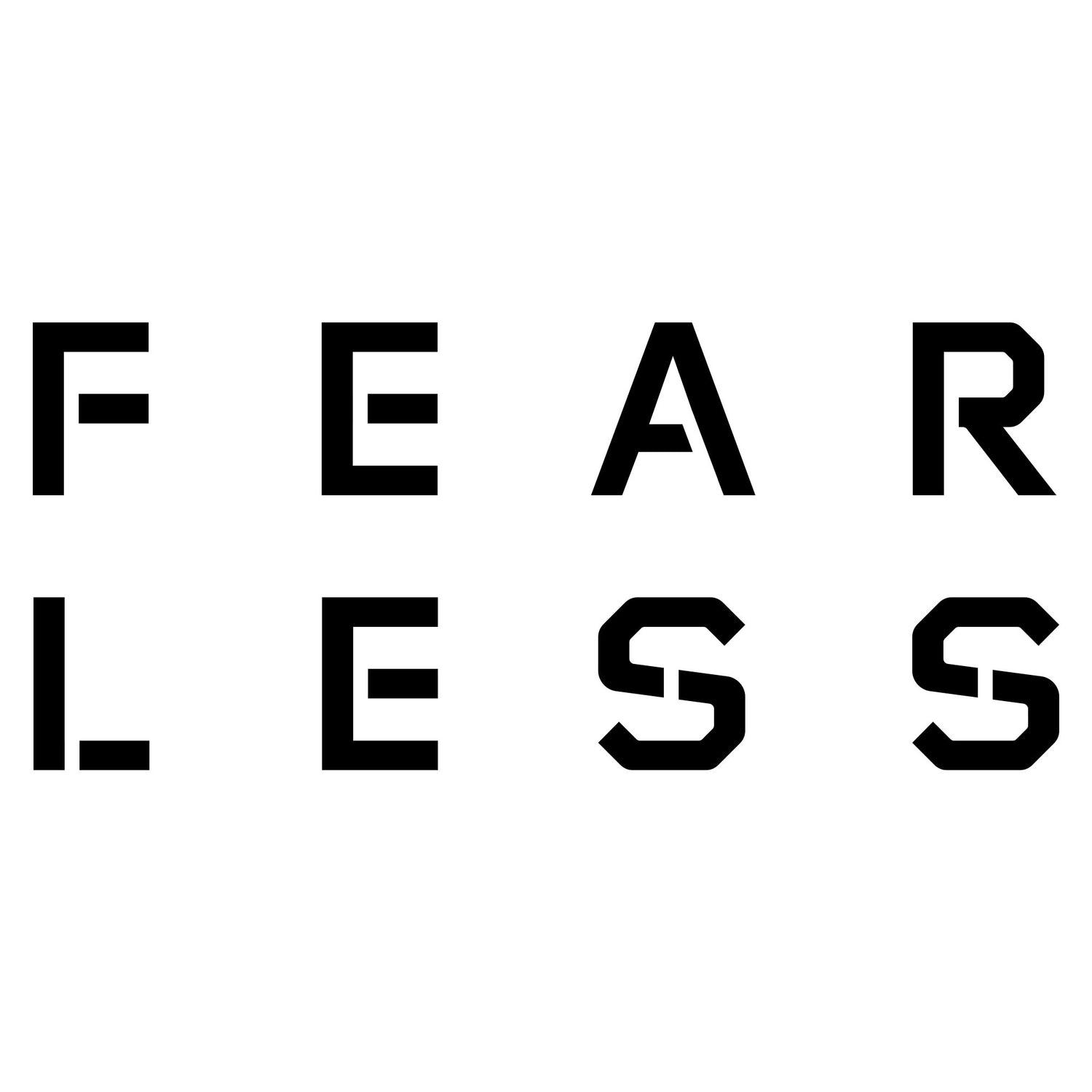 Fear Less White Tank | Patriotic Clothes for Women 