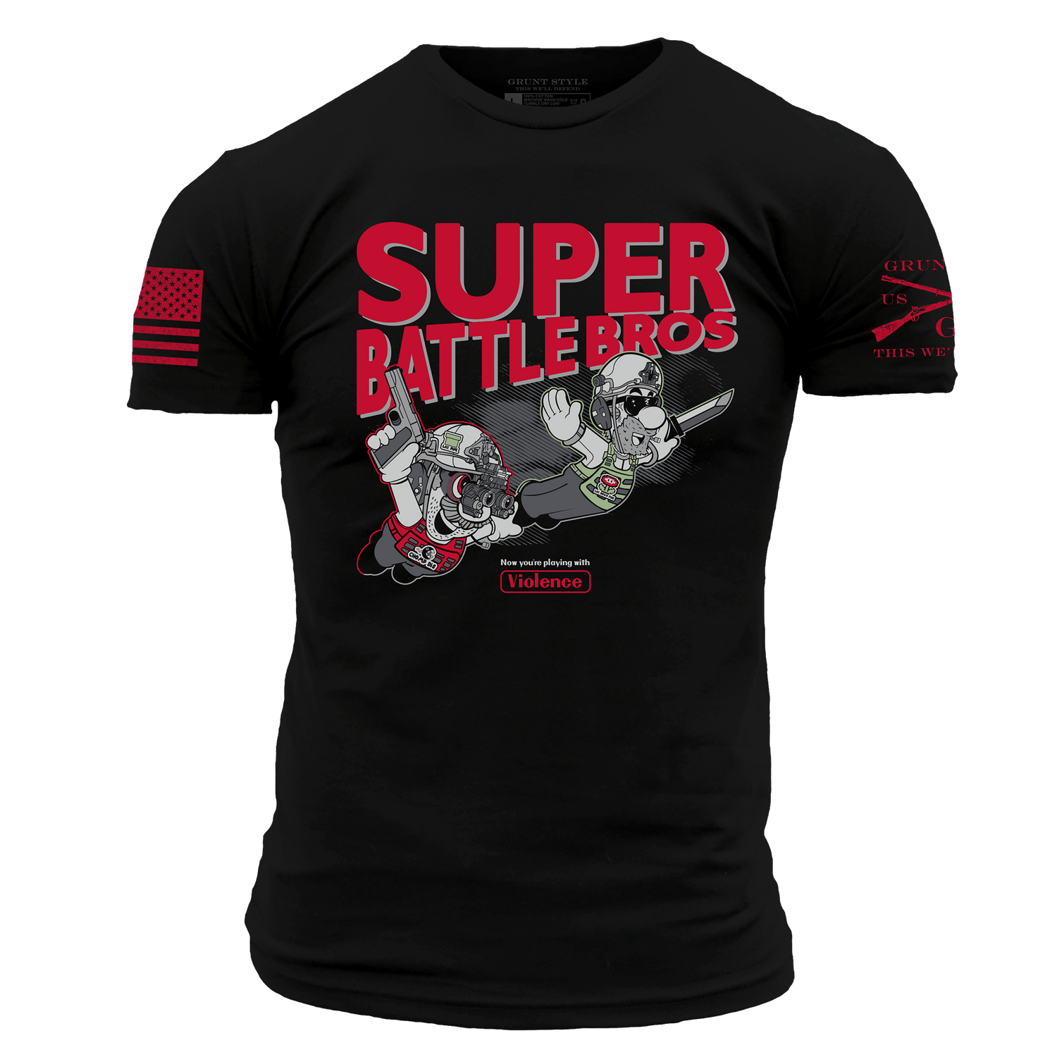 Super Battle Bros Tee | Grunt Style 