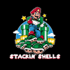 Stackin' Shells T-Shirt - Black