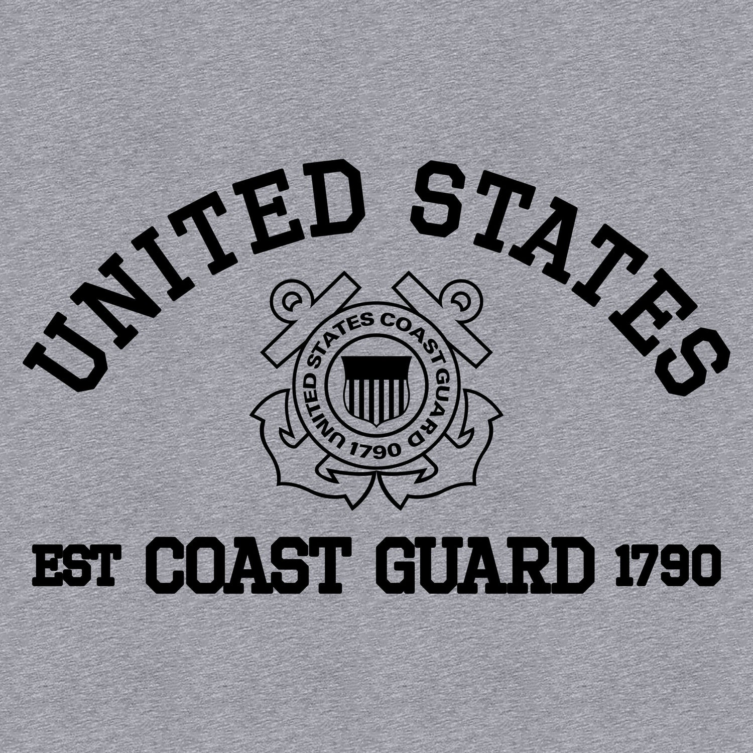 USCG Grey Graphic  | Grunt Style