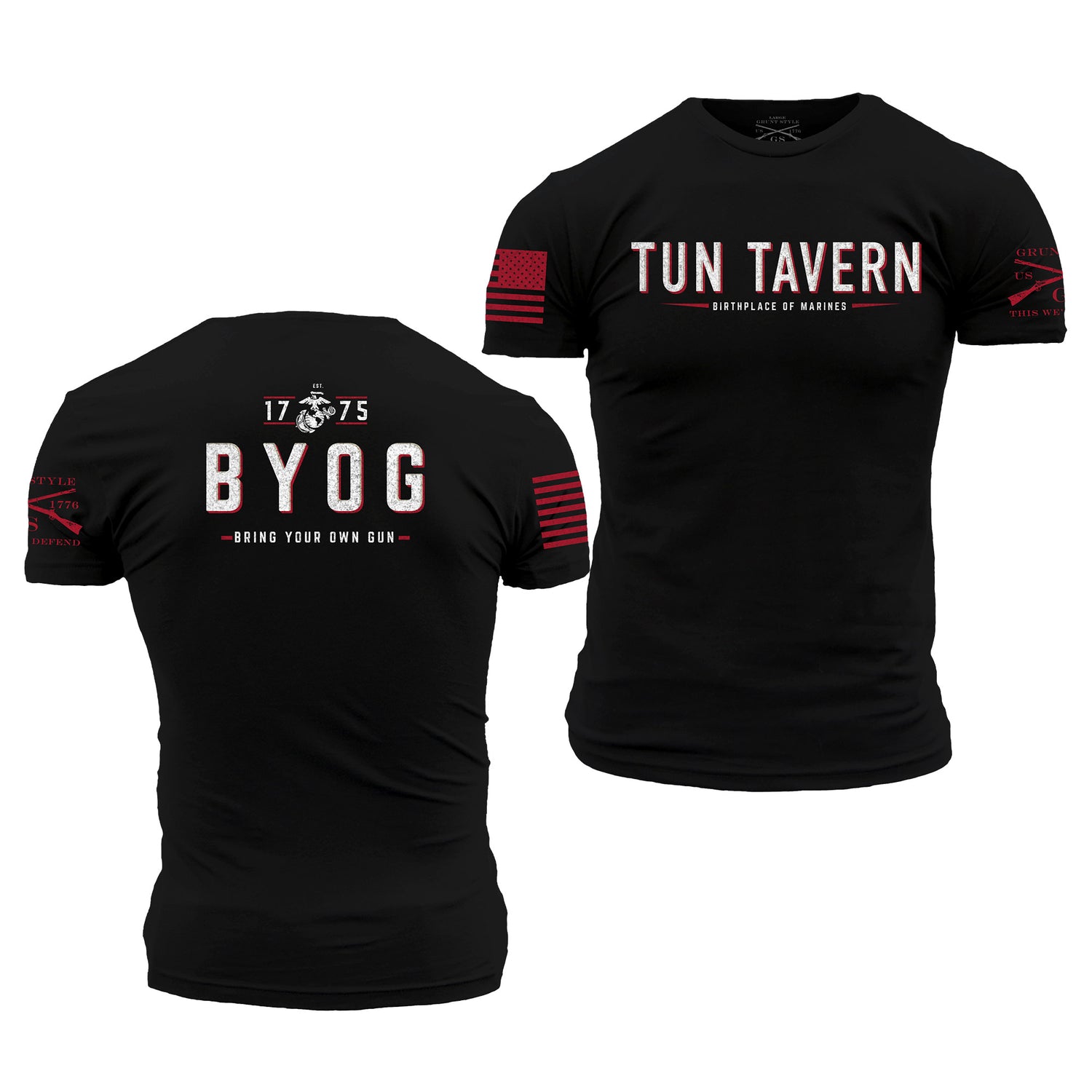 USMC - Tun Tavern - B.Y.O.G. Tee for Men | Grunt Style 