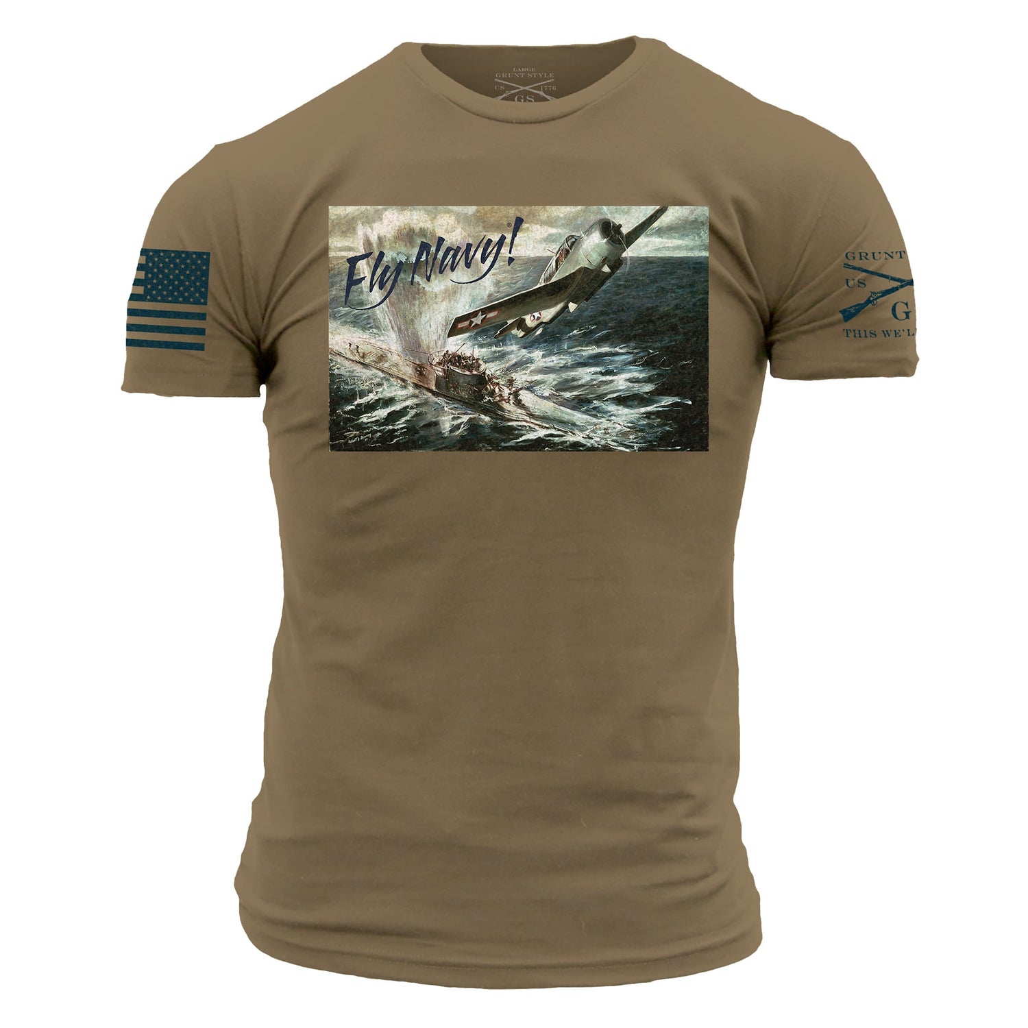 Fly Navy T-Shirt for Men
