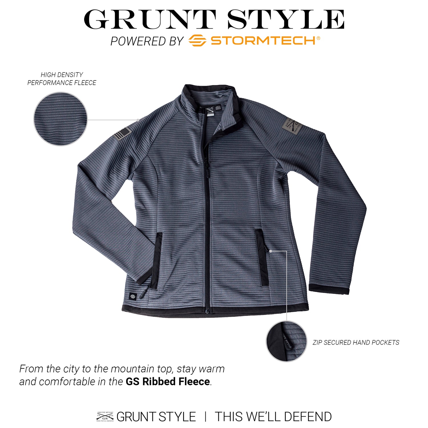 Grunt Style Women's Ribbed Fleece  | Grunt Style 