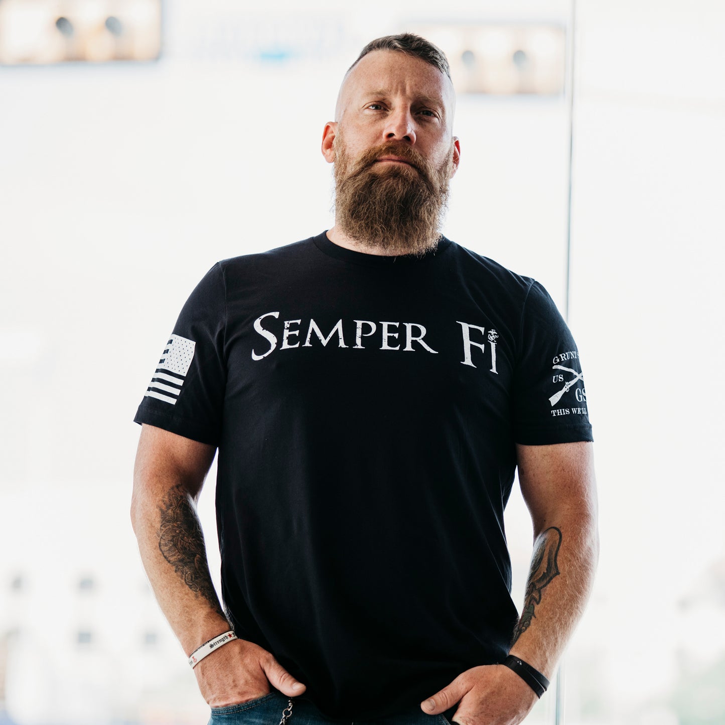 Men's USMC - Simply Semper Fi Tee | Grunt Style