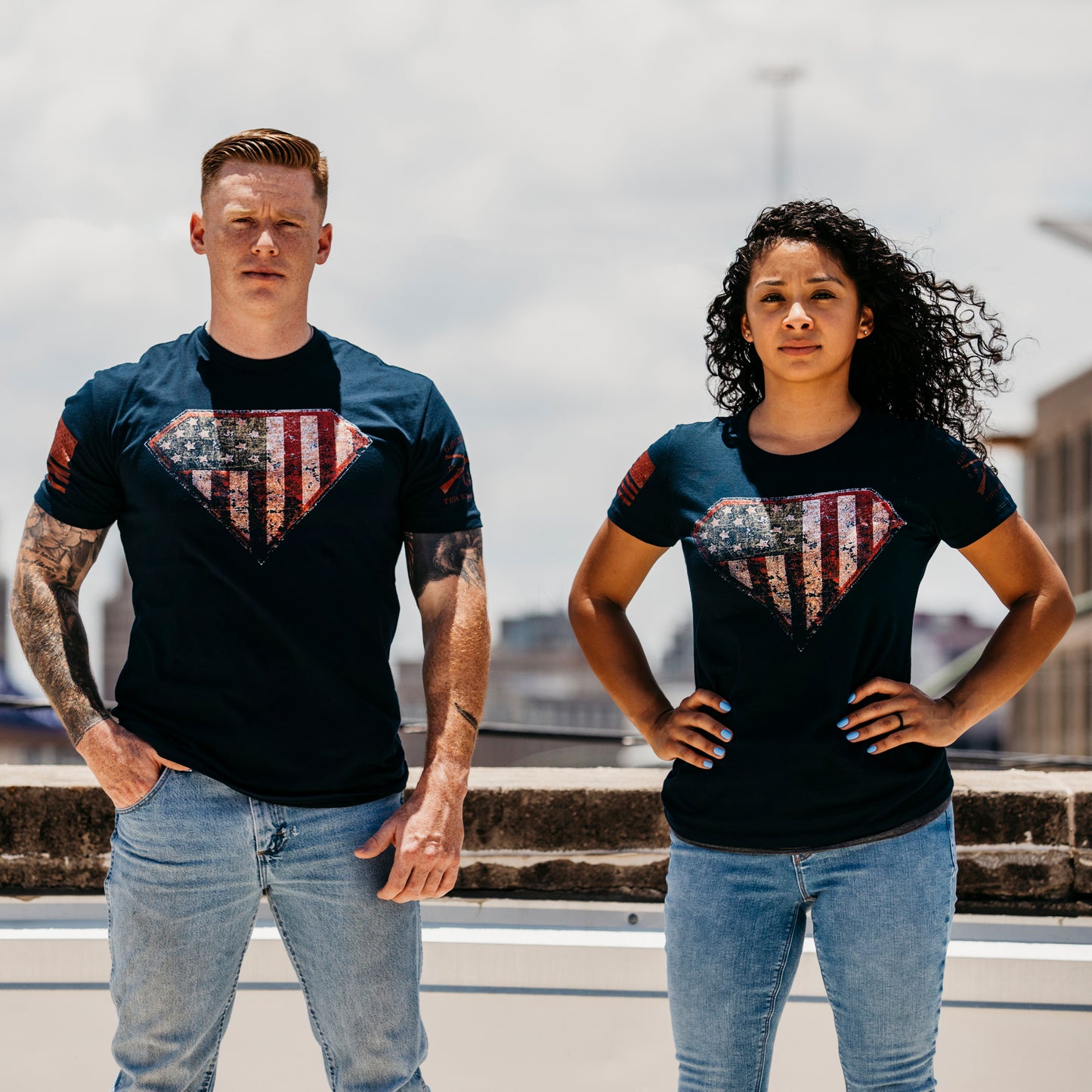 Super Patriot Graphic T-Shirt for Men  | Grunt Style