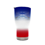 30oz Red, White, and Blue Tumbler with Bottle Opener