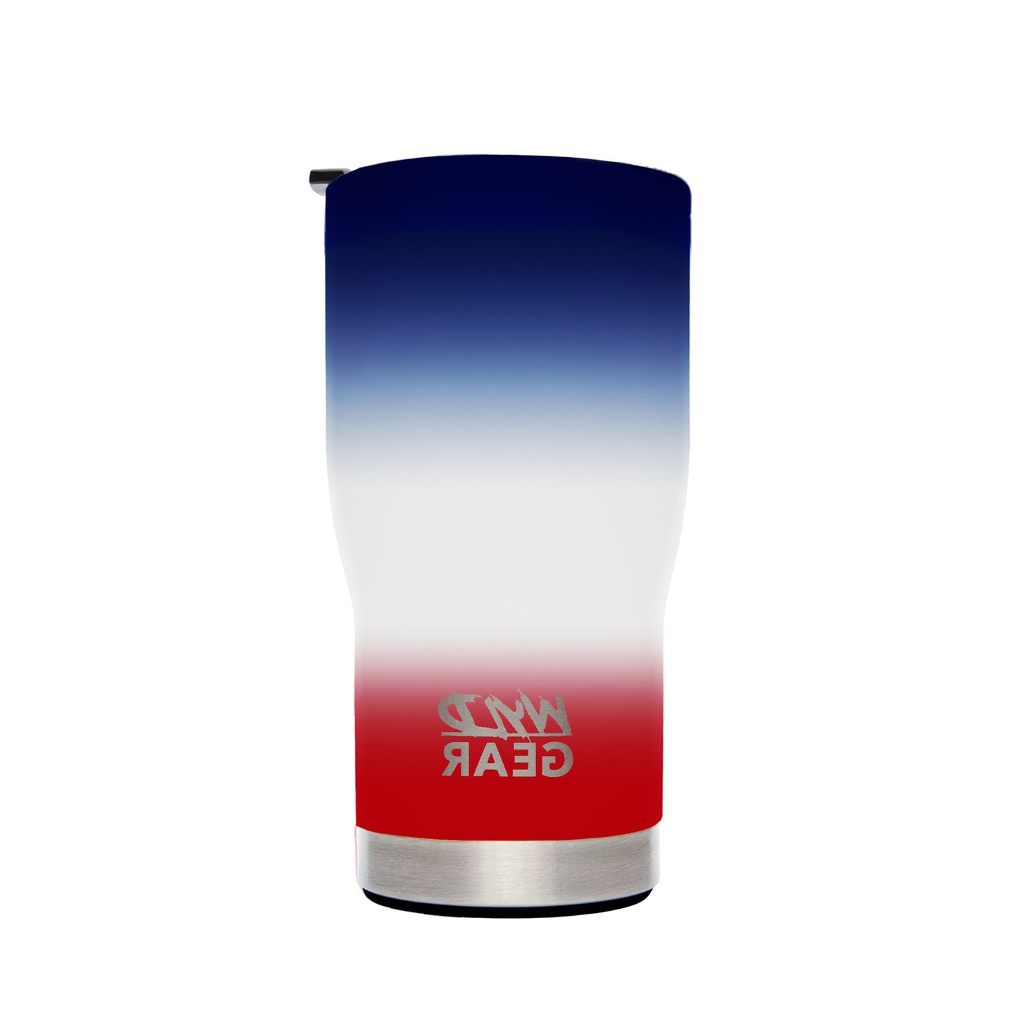 Red, White, and Blue Stainless Steel Travel Mug  | Grunt Style 