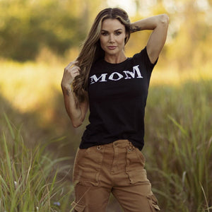 Women's Mom Defined T-Shirt - Black
