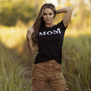 Women's Mom Defined T-Shirt - Black