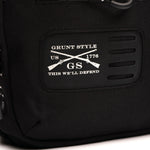 MOLLE Grunt Style logo on the front of the Grunt Style EDC Fanny Pack